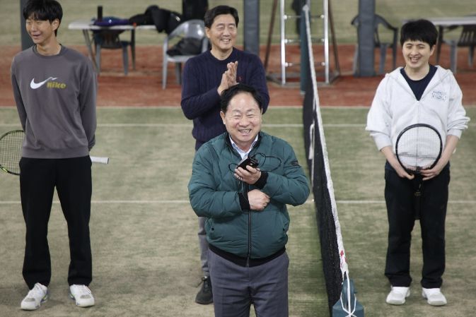 남양주시, ‘청년 테니스 클래스 1기’ 종강식 개최