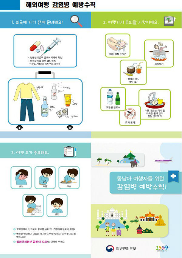 동남아 해외여행 시 장티푸스ㆍ세균성이질 주의(사진/거창군)