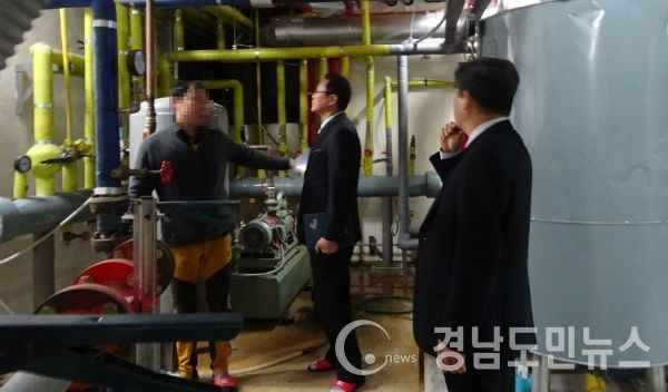 조길영 거창소방서장, 화재취약대상 현장안전점검 발로 뛴다.(사진/거창소방서)