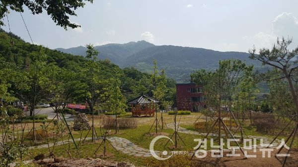 대병면 무학대사의 설화와 전설이 숨쉬는 무학공원 조성(사진/합천군)