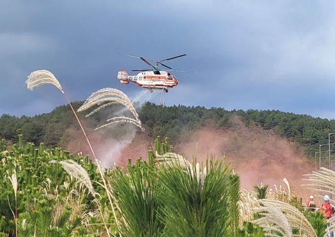 2022년 산불진화 통합훈련