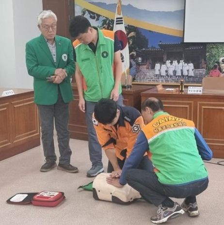 하동군 청암면 자율방재단 ‘역량 강화 전문교육