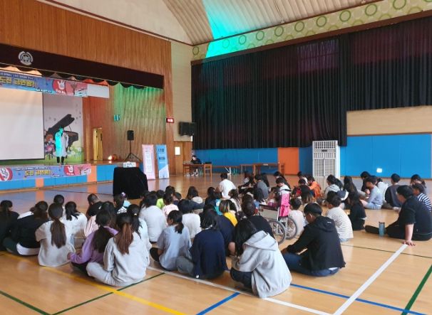 고성군보건소, 찾아가는 청소년 흡연예방 교육 실시