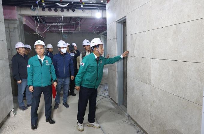 이상근 고성군수, 2024년 하반기 주요사업 현장방문 시작