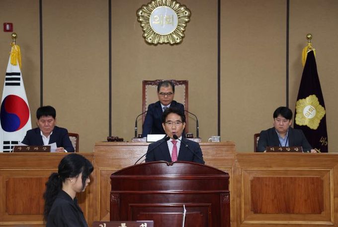 하동군의회 김진태 의원, 대송산단 분양 적극적 대책 마련 촉구