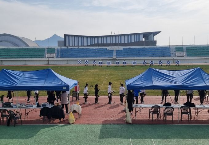 고성군, 제54회 전국소년체육대회 경남 양궁대표 1차 선발전 개최