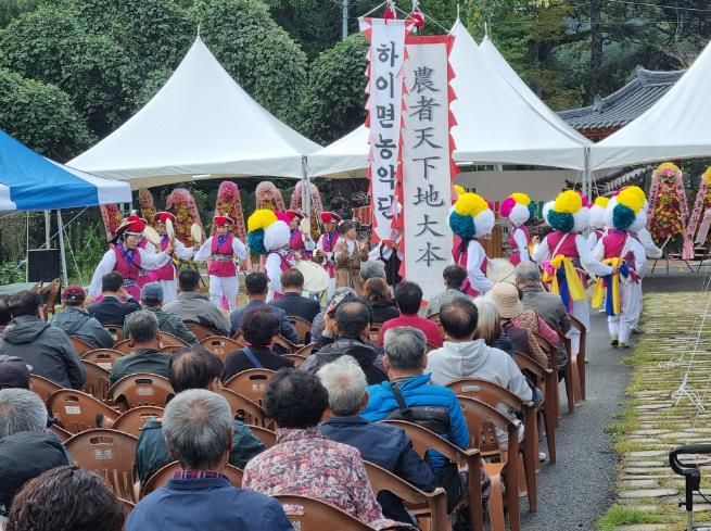 독립유공자 기농 정세권 선생을 기념하는 ‘제1회 덕명 상족암 문화축제’ 열려