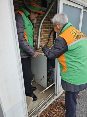 세종 부강면 자율방재단, 한파 쉼터 31곳 안전점검