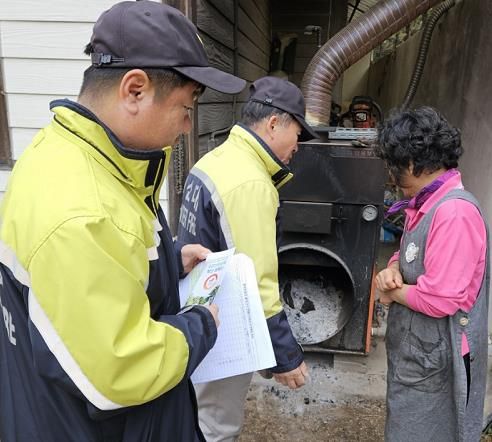 세종소방서, 화목보일러 화재 예방활동 강화