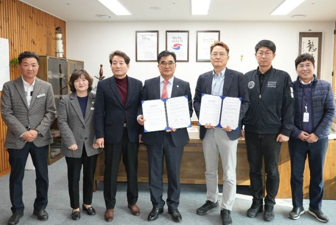 서천군, 선진뷰티사이언스와 직장운동경기부 육상팀 지원협약