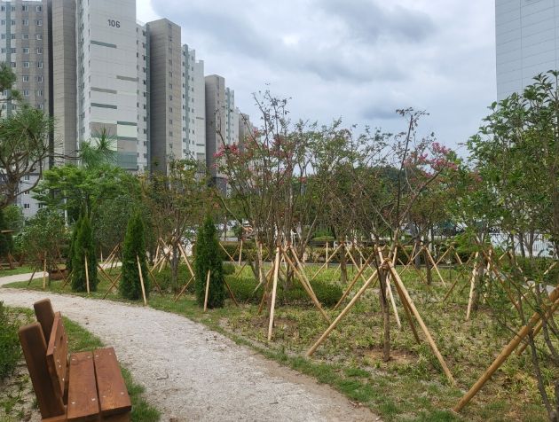 기후대응 도시숲 조성 현장사진, 녹색쌈지숲 조성사업 현장사진