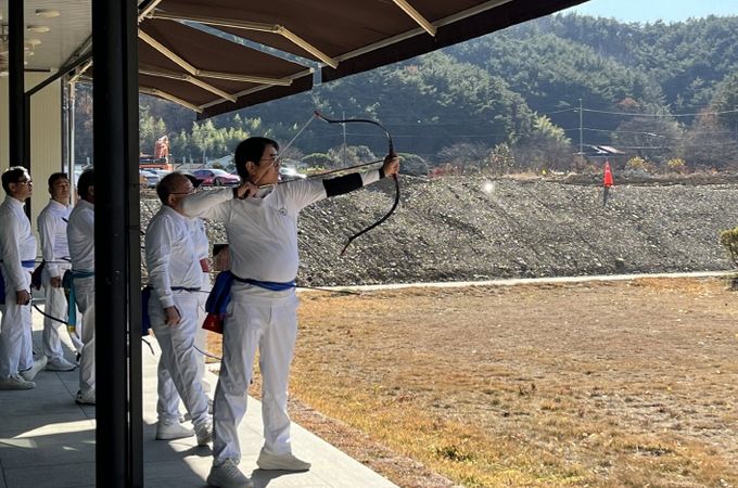 ‘제482회 서부경남 5개 시·군 9개 정 궁도대회’개최