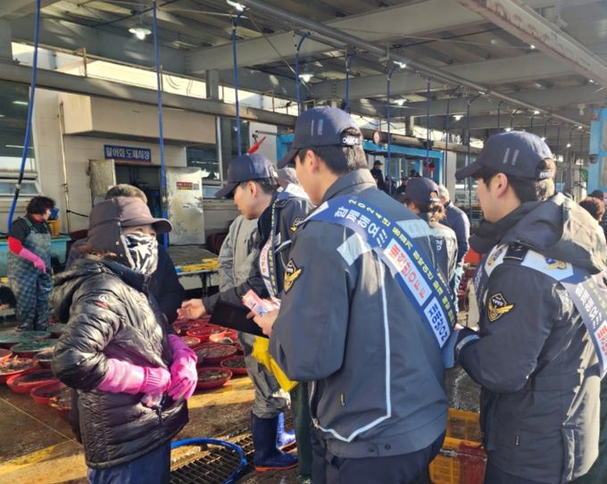 동절기 선박 집단계류지 화재 대비 사전예방 활동