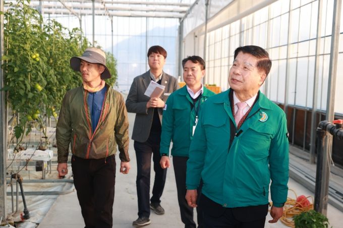 이상근 고성군수, 겨울철 자연재해 대비 농작물 및 시설물 관리 철저 당부