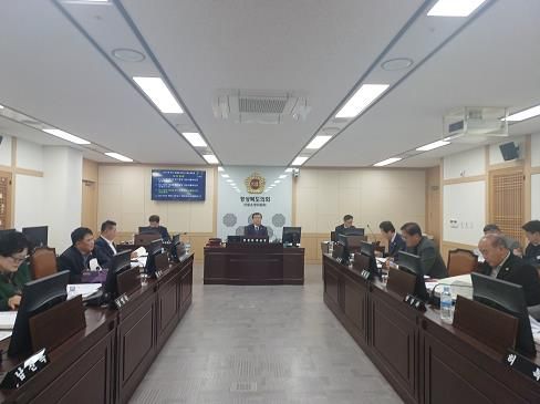경북도의회 건설소방위, 24년도 제2회 추가경정 예산안 등 심사