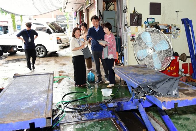 진주시의회, 진주시 상평동 상습침수 해결 나선다