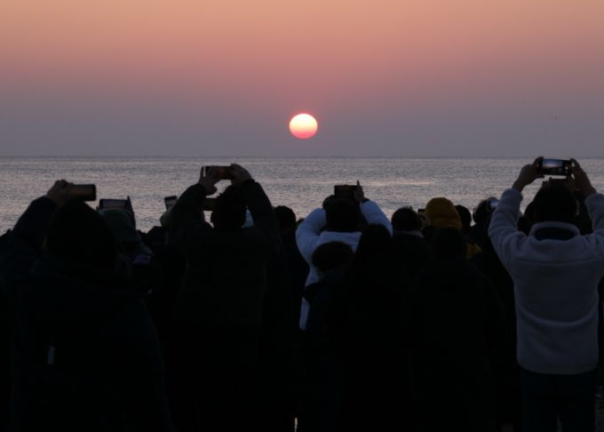 과거 해맞이 사진(2023년 1월 1일)