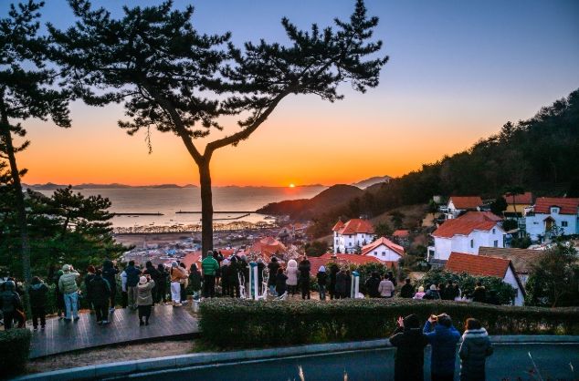 남해군 독일마을 해맞이