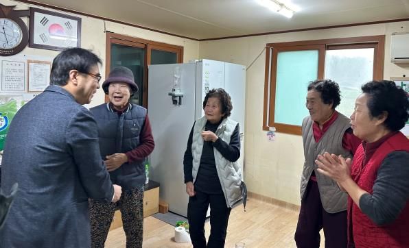세종시 연서면, 새해맞이 어르신과 소통 활발