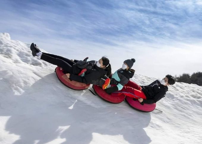 눈꽃마을 눈썰매장