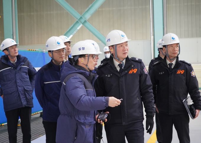 세종소방본부장, 화재 중점관리대상 현장 점검