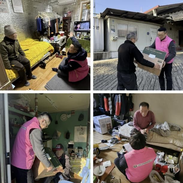 구리시 동구동 한파대응 TF팀, 한파 대비 취약계층 보호 총력