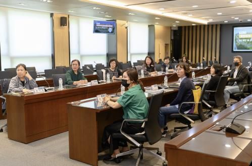 양천구 정보공개 모니터단 회의 모습