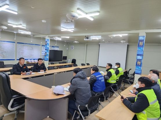 가평소방서 대형공사장 현장방문 안전컨설팅 실시