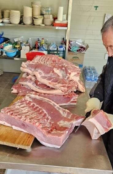 연천군 대광1리노인회, 영양만점 사랑의 돼지고기 나눔