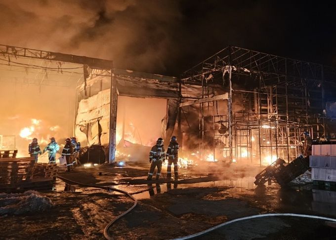 파주소방서 화재현장