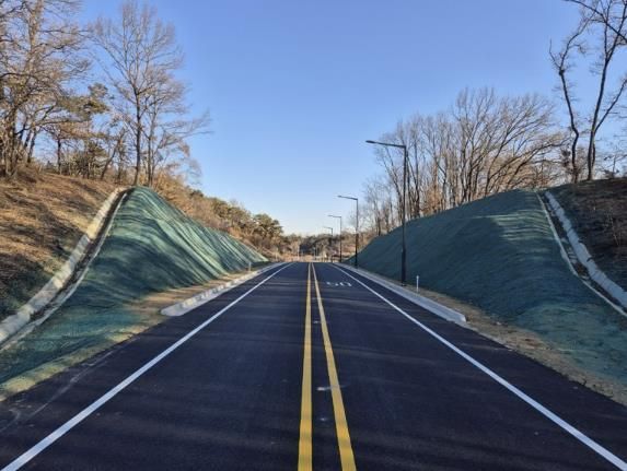 안성시 산북-금산간 도로확포장공사 준공 및 개통