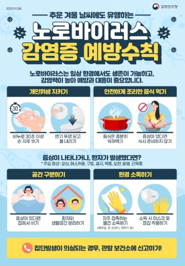 여주시, 겨울철에도 노로바이러스 감염병 유행, 예방관리 철저 당부