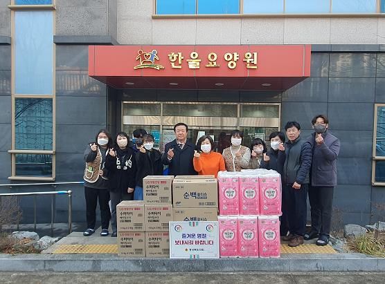 박순범 경상북도의원, 설 명절 맞아 사회복지시설 위문