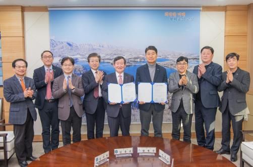 고성군-가톨릭관동대, 지·학 공동발전을 위한 업무협약 체결