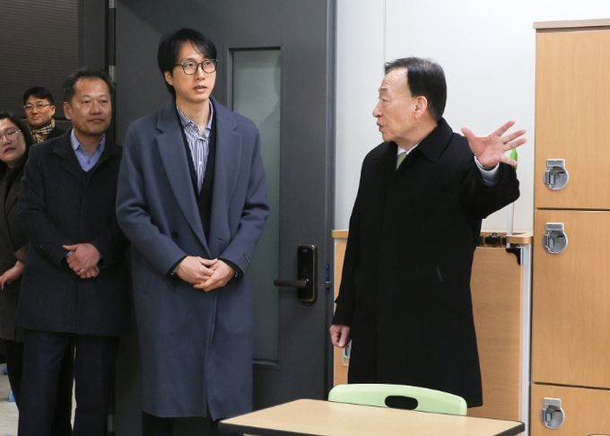 설동호 교육감, 대전원신흥초복용분교 재개교 준비 막바지 현장점검