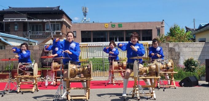 산청군 전통시장 공연