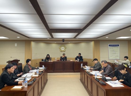 정선군의회, 3월 의원 간담회 개최