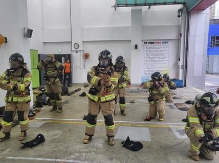 서산소방서, 신규 임용예정자 소방서 현장 실습