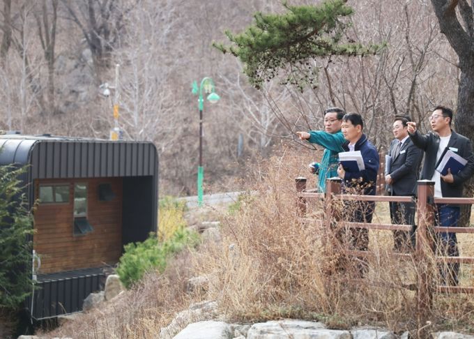 함양군 대봉산휴양밸리, 해빙기 맞이 전체 시설 점검 