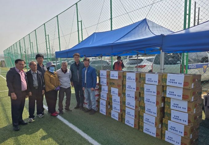 하동군, 산불 피해 복구에 긴급 구호 손길