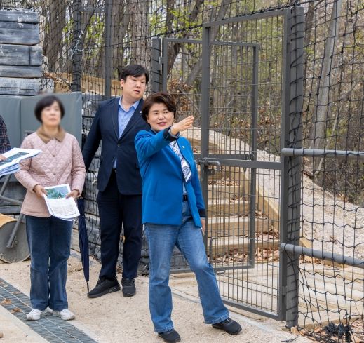 꿈의숲, 삼각산 족구장 현장방문 보고