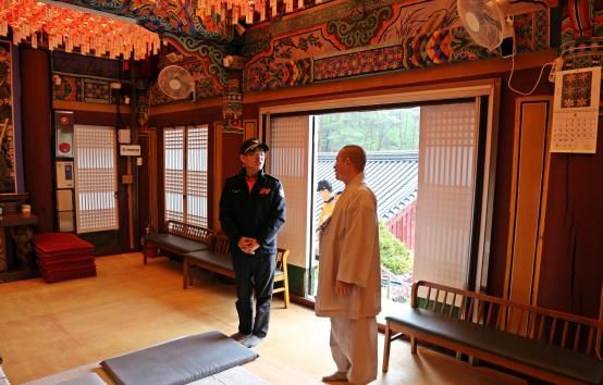 강기원 홍성소방서장, 전통사찰 현장 지도 방문