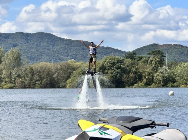 낙단보 인근 율정호수상레저센터 수상레저 프로그램 본격 운영