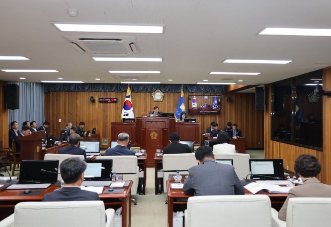 제284회 울진군의 임시회 제2차 본회의