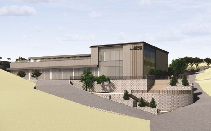 삼사해상공원 공유 콘퍼런스센터 조감도.