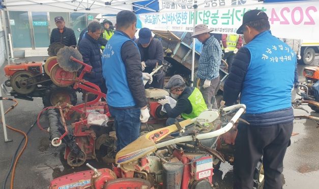 함양군 찾아가는 농업기계 현장교육