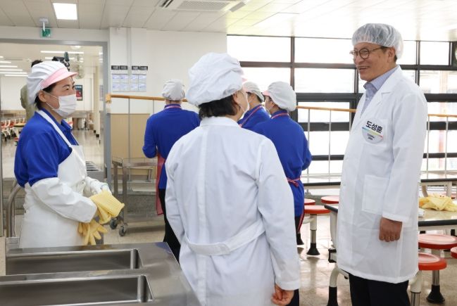 인천논현중 급식실 현장 점검