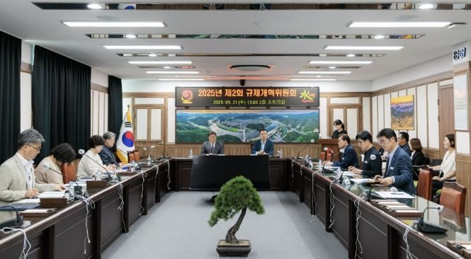 합천군, 제2회 규제개혁위원회 개최