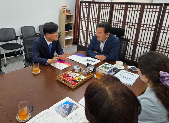 변광용 거제시장, 고현항 학교복합시설 추진 위해 국회 방문