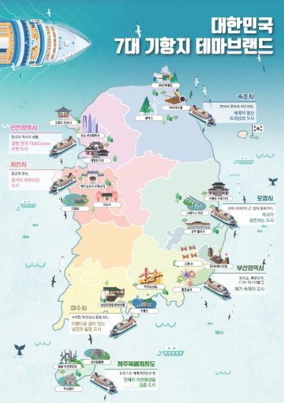 7대 기항지 테마 브랜드